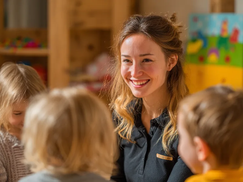 Kinderbetreuung im Hotel-Spielzimmer